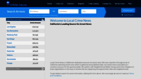 What Localcrimenews.com website looked like in 2023 (This year)