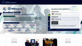 What Lms.prasetiyamulya.ac.id website looked like in 2023 (This year)