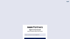 What Login.noon.partners website looked like in 2023 (This year)