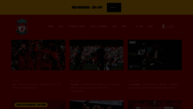 What Liverpoolfc.tv website looked like in 2023 (3 years ago)