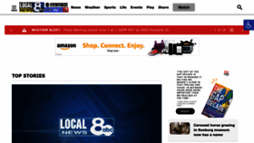 What Localnews8.com website looked like in 2023 (This year)