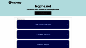 What Legche.net website looked like in 2023 (This year)