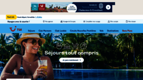 What Look-voyages.fr website looked like in 2023 (2 years ago)
