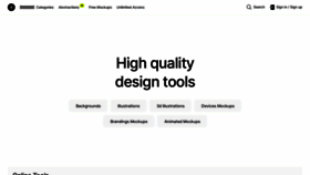 What Ls.graphics website looked like in 2023 (2 years ago)