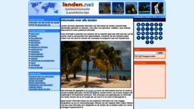What Landen.net website looked like in 2023 (This year)