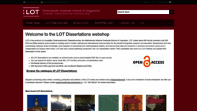 What Lotpublications.nl website looked like in 2023 (This year)