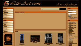 What Lib-art.com website looked like in 2023 (This year)