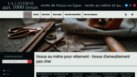 What Lacaverneauxmilletissus.fr website looked like in 2023 (This year)