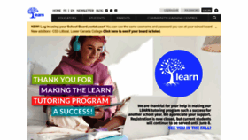 What Learnquebec.ca website looked like in 2023 (This year)
