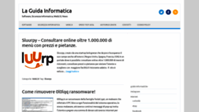 What Laguidainformatica.it website looked like in 2023 (This year)