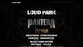What Loudpark.com website looked like in 2023 (1 year ago)