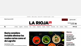 What Larioja.com website looked like in 2023 (This year)