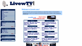 What Livewtv.com website looked like in 2023 (This year)