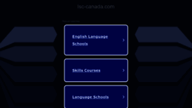 What Lsc-canada.com website looked like in 2023 (This year)