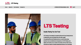 What Ltstesting.com website looked like in 2023 (This year)