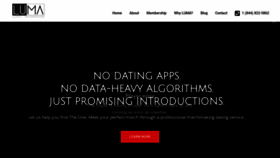 What Luxury-match.com website looked like in 2023 (2 years ago)