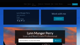 What Lperryloansandhomes.com website looked like in 2023 (This year)