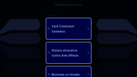What Liberavisione.icu website looked like in 2023 (This year)