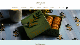What Laduree.com.kw website looked like in 2023 (2 years ago)