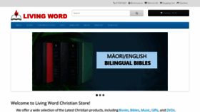 What Livingword.net.nz website looked like in 2023 (This year)