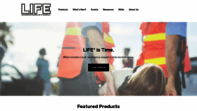 What Lifecorporation.com website looked like in 2023 (This year)