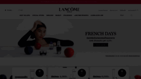 What Lancome.co.th website looked like in 2023 (This year)