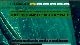 What Leakmaster.biz website looked like in 2023 (This year)