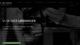 What Larsbroe.dk website looked like in 2023 (1 year ago)