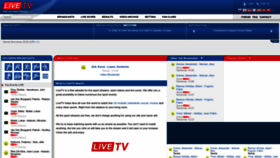 What Livesx.eu website looked like in 2023 (This year)