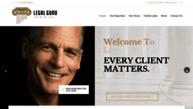What Legalguru.com.au website looked like in 2023 (This year)