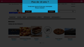 What Livraison-adomicile.fr website looked like in 2023 (This year)