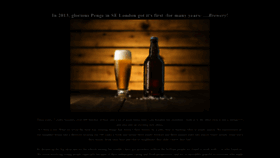 What Lateknightsbrewery.co.uk website looked like in 2023 (This year)