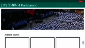 What Lms.smkn4padalarang.sch.id website looked like in 2023 (This year)
