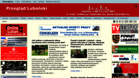 What Lubanski.eu website looked like in 2023 (This year)