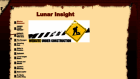 What Lunarinsight.com website looked like in 2023 (This year)