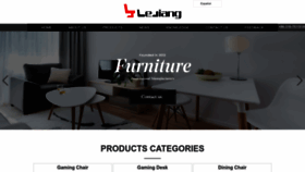What Lejiang-furniture.com website looked like in 2023 (This year)