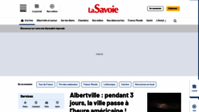 What Lasavoie.fr website looked like in 2023 (This year)