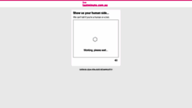 What Lastminute.com.au website looked like in 2023 (This year)