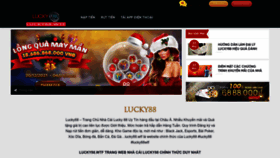 What Lucky88.wtf website looked like in 2023 (This year)