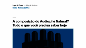What Lapa40graus.com.br website looked like in 2023 (This year)