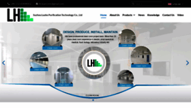 What Lhcleanroom.com website looked like in 2023 (This year)