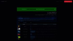 What Listam3u.com website looked like in 2023 (This year)
