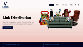 What Linkdistributionco.com website looked like in 2023 (This year)
