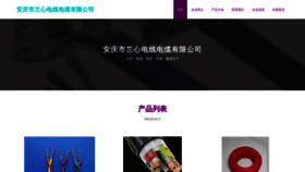 What Lanxinweb.com website looked like in 2023 (This year)