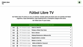What Librefutbolhd.net website looked like in 2023 (This year)
