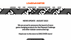 What Lowdownshifter.com website looked like in 2023 (This year)