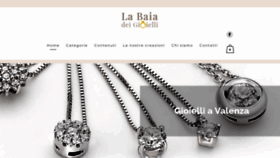 What Labaiadeigioielli.it website looked like in 2023 (This year)