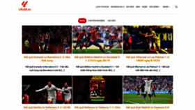 What Laliga.biz website looked like in 2023 (This year)