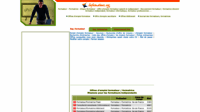 What Lesformateurs.org website looked like in 2023 (This year)
