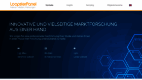 What Loopsterpanel.de website looked like in 2023 (This year)